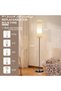 Floor Lamps For Living Room, 175Cm Minimalist Standing Lamp With 9W Led Bulb, Geometry Corner Lamp - 5