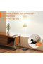 Floor Lamps For Living Room, 175Cm Minimalist Standing Lamp With 9W Led Bulb, Geometry Corner Lamp - 4
