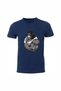 Gorilla Printed Unisex Navy Blue 100% Cotton Regular Fit T-Shirt Casual & Sports Style T-Shirt