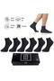 Pure Bamboo Men's Half-Toe Flat Anthracite Socks Seamless Premium Boxed Pack of 6 L5952Aznp Softaura