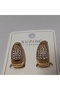 Xuping Good Quality Stainless Steel Anti-Allergic Square Protruding Thick Half Hoop Earrings - 4