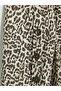 Original Oval Collar Leopard Patterned Blouse - 8