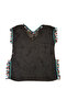 Black Tassel Detailed Chiffon Beach Dress Pareo - 3