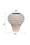 Beige Ceramic Vase for Pampas Grass, Flowers and Plants, for Home, Office Table Shelf Decor - 2