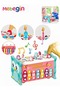 Educational Hammering Toys Sensory Fishing Games Xylophone Shape Sorter Busy Toy 10 in 1 Hexahedron - 3
