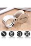 Set of 2 Jewelers Loop Magnifier - 10X and 30X Pocket Magnifying Glass Eye Loop - 2
