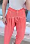 Elastic Waist Casual Harem Pants 6Y139 - 3