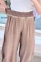 Elastic Waist Casual Cotton Woven Trousers 6Y144 - 4