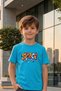 Busekids Unisex Children's Multicolor Printed T-Shirt Summer
