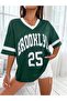 V-Neck Brooklyn 25 Printed Oversize T-Shirt - 5
