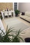 Doku 20 Cream Non-Slip Woven Base Living Room Kitchen Hallway Carpet - 6