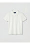 White polo collar textured boy's t-shirt from gulis clothing