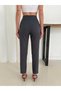 Women's Slim Fit Zr High Waist Pencil Small Size Fabric Pants - 4