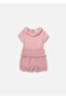 Baby Girl 4-Piece Bodysuit Shorts Set Dusty Rose 1640 - 3