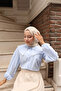 Pearl Embellished Collar Detailed Shirt - 2