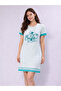 Women’s Printed, Short Sleeve Nightie