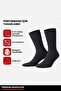 Unisex Organic Cotton Flight and Pilot Socks with Special Firming Technology Anthracite - 2