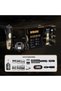 NG8038 Ultra-Premium Hair Clipper Set – 9000 RPM Zinc Alloy Cordless Clipper - Digital Display - 4