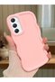 Samsung Galaxy A34 5g Compatible Shockproof Simple Pink Silicone Phone Case