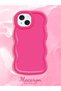 iPhone 15 Compatible Shockproof Simple Red Silicone Phone Case - 2