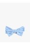 Plaid Clip-On Hairpin with Bow Detail