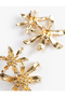 Large Floral Earrings - 3