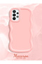 Simple Pink Silicone Phone Case Compatible with Samsung Galaxy A23 Shockproof