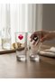Special Design Rakı Glass Set of 2 for Lovers - King and Queen Themed Gift Rakı Glass - 2