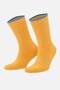 Women's Cotton Single Terry Socks Orange