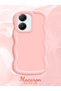 Simple Pink Silicone Phone Case Compatible with Poco X7 Pro Shockproof