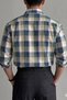 Men's Plaid Shirt Slim Fit Cotton Long Sleeve Casual Stylish Shirt - 2