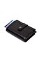 Women's Leather Rfid Protective Aluminum Automatic Mechanism Card Holder and Wallet - 3
