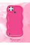 For Realme C21Y Compatible Anti-Knock Simple Red Silicone Phone Case - 2