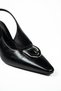 Mid Heel Mules for Women – Stylish Backless Slip-On Heels for Office, Party & Everyday Wear - 4