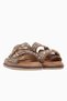 Woman stone detailed daily slipper 26y 26y225 beige - 6