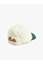 Cotton Embroidered Cap Hat - 3