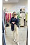 Double Leg Trousers Beige - 3