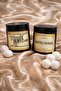 4 Pieces of Amber Jars and Cosmetic Themed Labels - 3