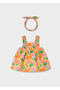 Baby Girl Printed Bandana Dress 1818 - 2