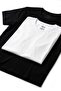 6-Pack Men's T-Shirts with Closed Collar and Half Sleeves (100% Cotton) - 3