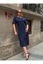 Lavivert Red Striped Oysho Dress with Slit Detail - 6