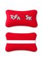 Tofaş Kartal Doğan Şahin Compatible Red Car Neck Pillow & Seat Belt Pad |   Embroidered Comfort Set - 6