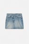 Women's High Waist Denim Mini Skirt – Casual Stylish Comfortable Jean Skirt - 3