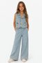 Girls' Denim Vest Set 26Ynk3171051728 - 3