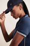 N6472Aznv112 Navy Blue Women's Cotton Cap Hat - 8
