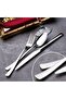 Lug Ga Nida Dessert Knife Set of 6 - High Quality 18/10 Stainless Steel