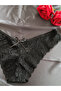 Lara Full Lace Front Bow Detailed Women's Underwear Bikini Model - 3