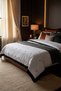 Cœurs Double Duvet Cover Set 100% Cotton Satin (Fitted Sheet - Duvet Cover - 2 Pillowcases) - 7