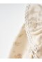 Vintage Baby Dress with Shoulder Flounces and Side Ties - 3