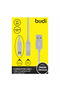 كابل شحن وبيانات 2 في 1 Budi (لايتنينج + مايكرو USB) بطول 1 متر